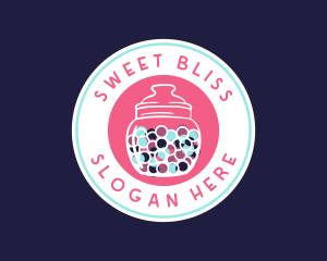 Sweet Candy Jar logo design