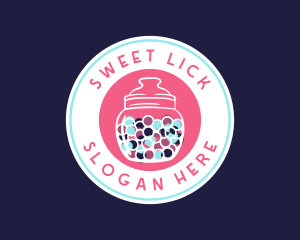 Sweet Candy Jar logo design