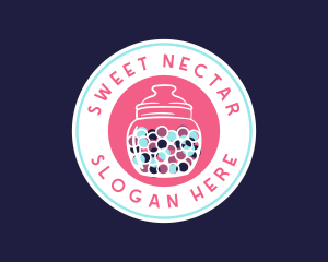 Sweet Candy Jar logo design