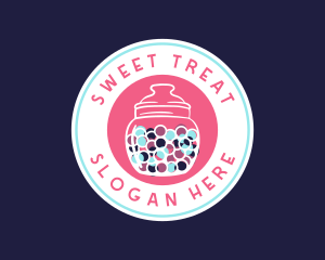 Candy - Sweet Candy Jar logo design