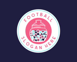 Badge - Sweet Candy Jar logo design