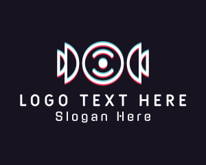 Disco - Music Audio Disc logo design