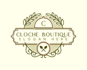 Cloche Restaurant Cuisine logo design