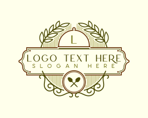 Resto - Cloche Restaurant Cuisine logo design