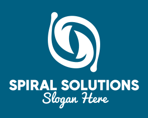 Spiral - Fishing Hook Spiral logo design