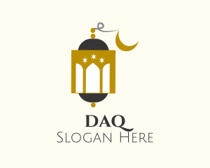 Islamic - Mosque Dome Lantern logo design