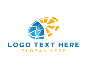 Solar Energy - Solar Power Renewable Energy logo design