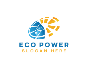 Renewable Energy - Solar Power Renewable Energy logo design