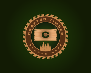 Woodwork - Woodwork Hardware Saw logo design