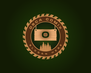 Emblem - Woodwork Hardware Saw logo design