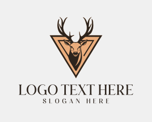 Antelope - Antelope Deer Hunter logo design