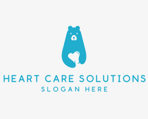 Bear Dental Care logo design