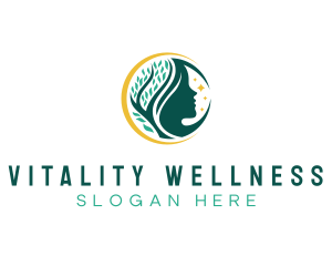 Beauty Wellness Woman logo design