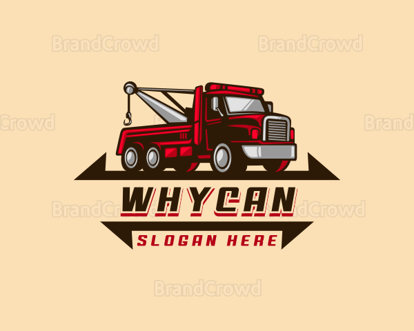 Tow Truck Pickup Logo