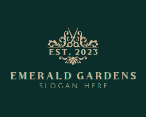 Scissors Garden Landscaping logo design