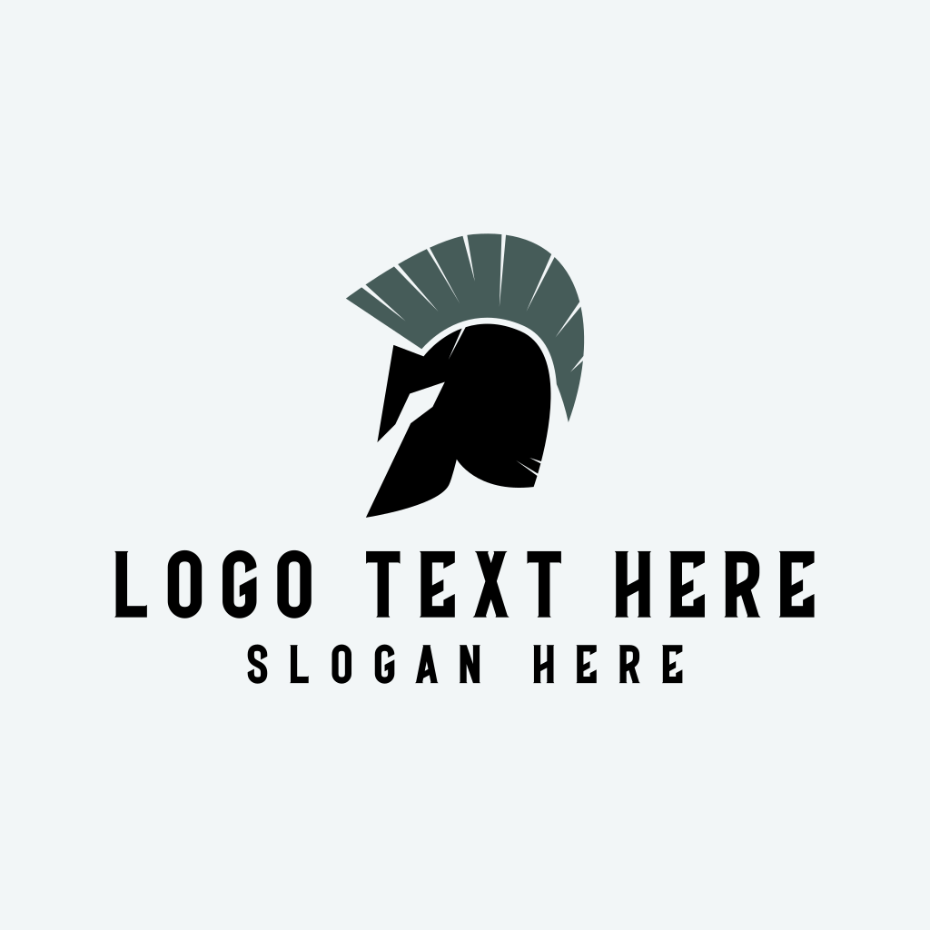 Spartan Soldier Helmet Logo | BrandCrowd Logo Maker
