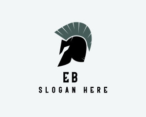 Spartan Soldier Helmet Logo