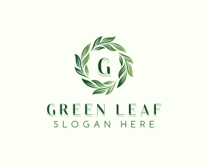 Sustainable Leaf Gardening logo design