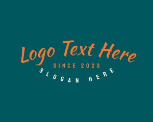 Customize - Script Brand Business logo design