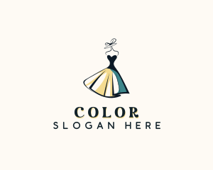 Bridal Dress Fashion Logo