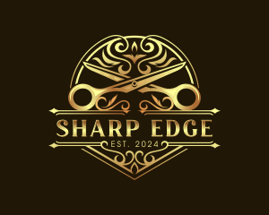 Scissor - Luxury Scissor Shears logo design