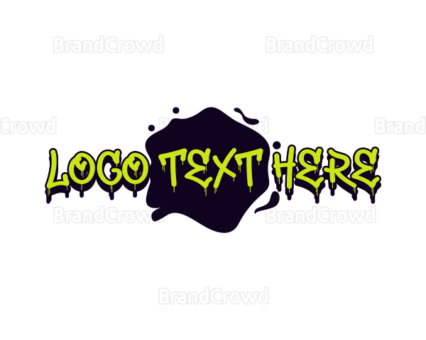 Graffiti Mural Art Logo