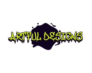 Graffiti Mural Art logo design