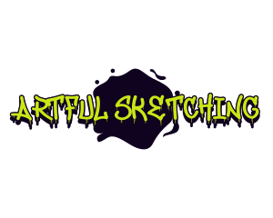 Graffiti Mural Art logo design