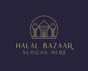 Elegant Arabic Palace  logo design