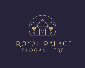 Elegant Arabic Palace  logo design