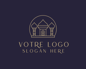 Beige - Elegant Arabic Palace logo design