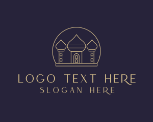 Muslim - Elegant Arabic Palace logo design