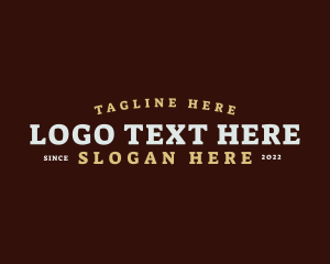 Vintage - Vintage Generic Bar logo design