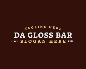 Generic Western Bar logo design