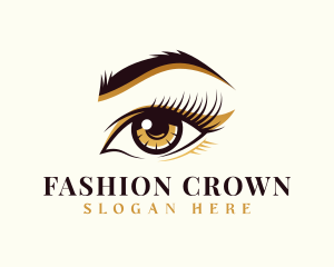 Feminine Fashion Eyebrow  logo design