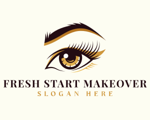 Feminine Fashion Eyebrow  logo design