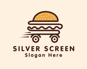 Burger - Hamburger Food Delivery logo design
