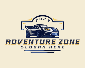 Motorsports Car Automotive logo design