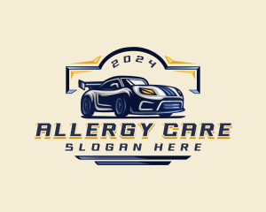 Motorsports Car Automotive logo design