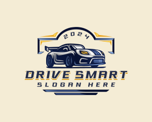 Motorsports Car Automotive logo design