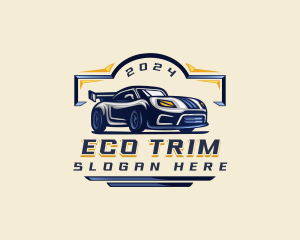 Motorsports Car Automotive logo design