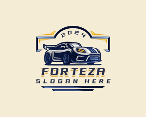 Motorsports Car Automotive logo design