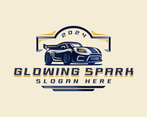 Motorsports Car Automotive logo design