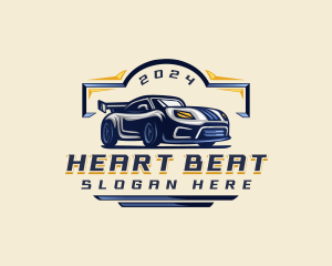 Motorsports Car Automotive logo design