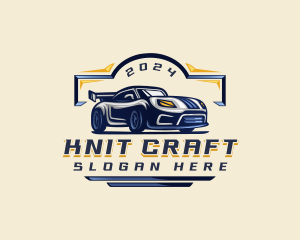 Motorsports Car Automotive logo design