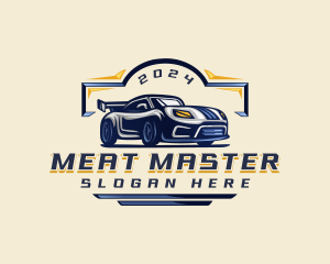 Motorsports Car Automotive logo design