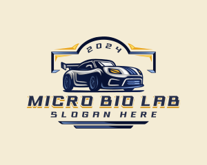 Motorsports Car Automotive logo design