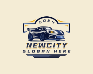 Motorsports Car Automotive logo design