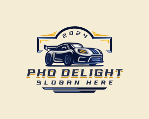 Motorsports Car Automotive logo design