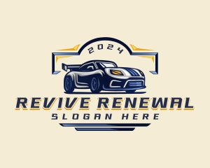 Restoration - Motorsports Car Automotive logo design